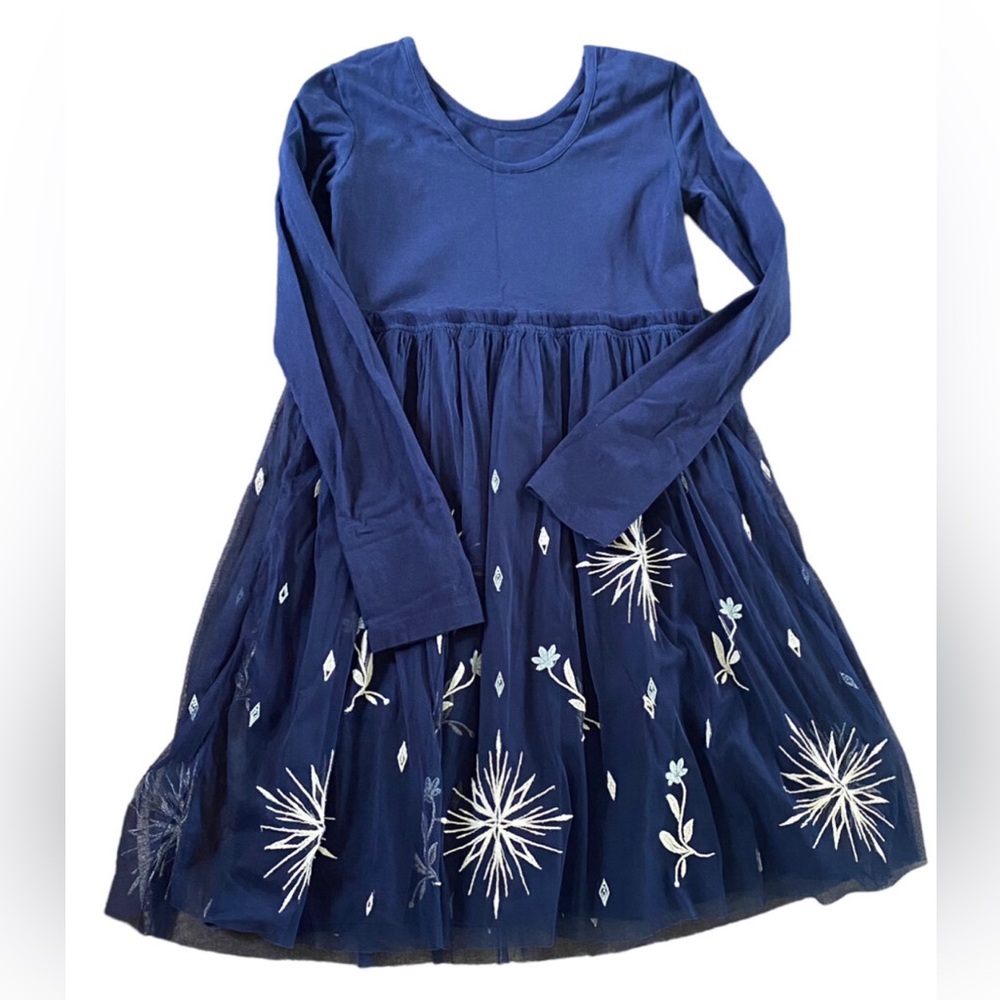 Matching Disney Frozen Sister Dresses by Hanna Andersson - Picture 4 of 7